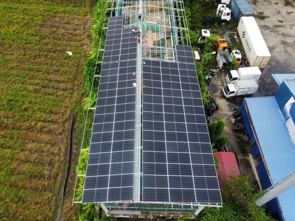 Dự Án Điện Mặt Trời 90kWp Cho trường THPT Dân lập Phố Mới, Bắc Ninh