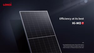 Tấm Pin Năng Lượng Mặt Trời Longi Solar 620W 2 Mặt Kính