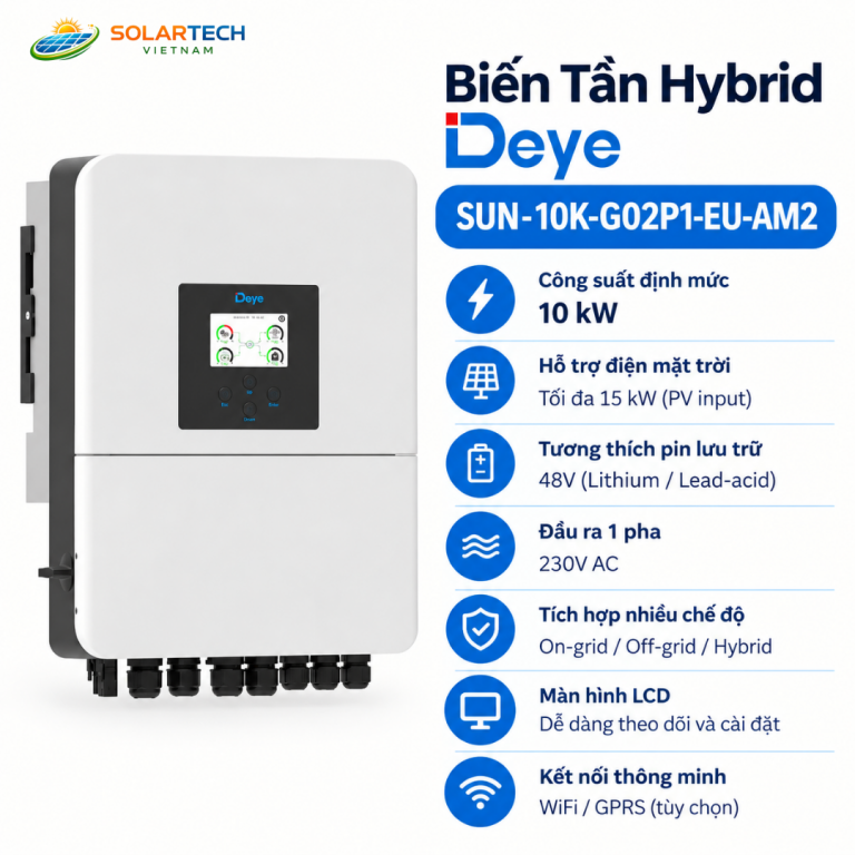 Biến Tần Hybrid Deye SUN-12K-SG05LP3-EU-SM2