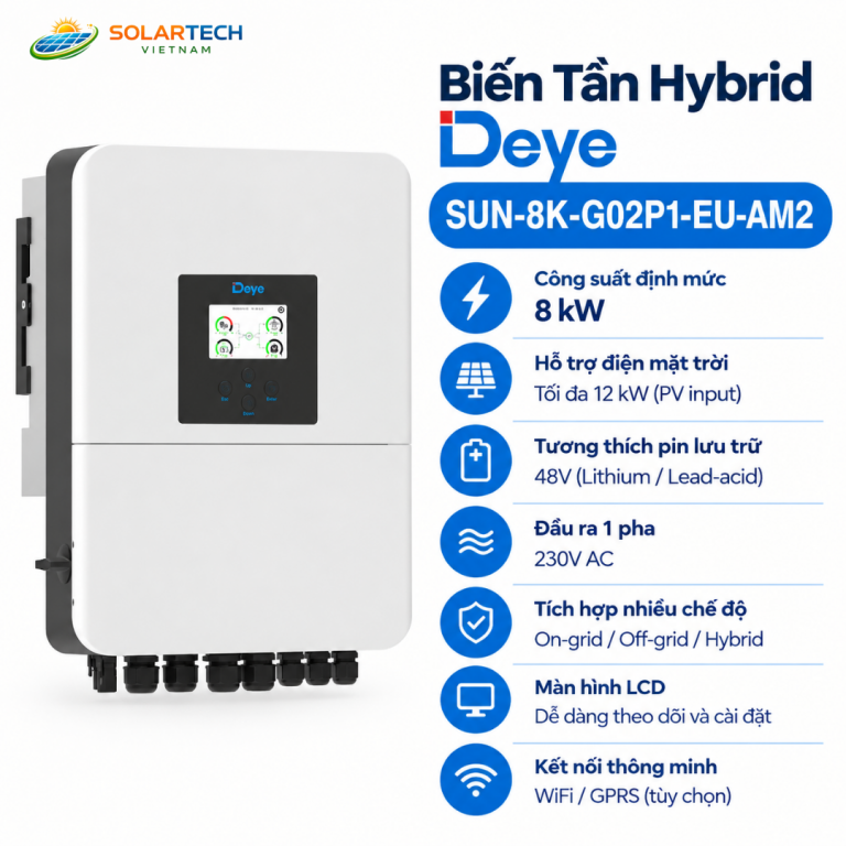 Biến Tần Hybrid Deye SUN-12K-SG05LP3-EU-SM2